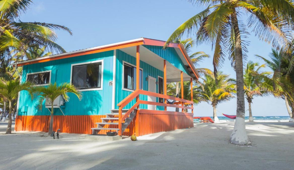 Blue Marlin Beach Resort Dangriga Bagian luar foto