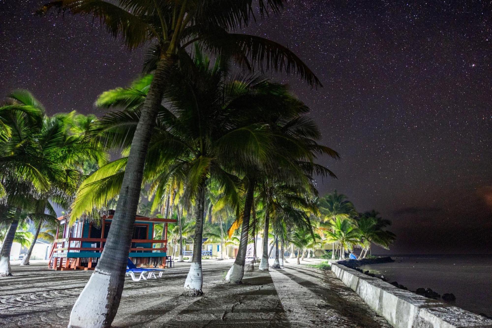 Blue Marlin Beach Resort Dangriga Bagian luar foto